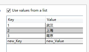 如何新增更多的表头数据?